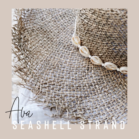 Beachy Chickadee Jewelry - “Ava” Seashell Strand